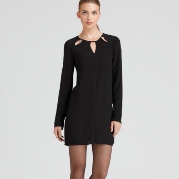 BCBGMaxAzria "Emmalise" Keyhole Shift Dress - Picture 2 of 8